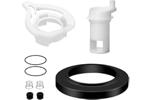RILDWO 42049 RV Toilet Flush Water Valve Replacement Kit,for Thetford Aqua Magic II Permanent Toilets.with Closet Flange Seal, Rv Toilet Parts