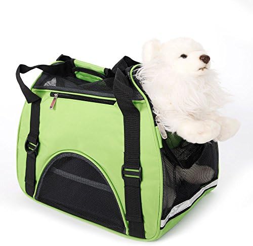 Crownstar Hollow-Out Portable Breathable Waterproof Pet Handbag for Dog and Cat Puppy Carrying Siling Pet Travel Carrier Dog Hiking Backpack