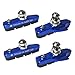 Pioneeryao Sport Road Bike Cycle Bicycle Brake Pads Block 2 Pair (Blue)