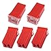 Car Female Terminals Link PAL Fuse 50A Red 5Pcs