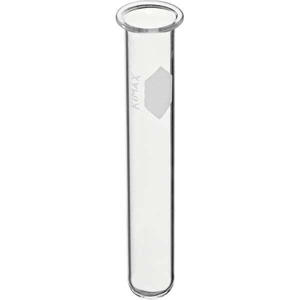 Kimax 45060-25150 N-51A Borosilicate Glass 55mL Culture Tube, without Marking Spot, Clear (Pack of 72): Science Lab Culture Tubes: Amazon.com: Industrial & Scientific