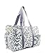 NGIL Utility Water Resistant Tote Bag, Top Zipper Closure, Perfect Gifts for Working Women, Nurses, Gym bag