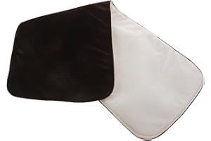 LALADEFIEE Violin Dust Cloth 4/4-1/8 Soft Pleuche Protective Lint Cover with Sponge Padding for Case Travel