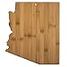 Totally Bamboo Arizona State Shaped Bamboo Serving and Cutting Board