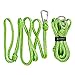 Skog Å Kust Premium PWC Dock Lines | 2-Pack Heavy Duty Braided Ropes, 1/2'' x 7ft & 14ft Lengths, with 316 Stainless Steel Clip