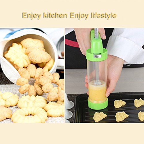 Cookie Press Good Grips Cookie Press Storage Case with 8 Disks and 6 Decorating Tips