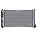 Prime Choice Auto Parts RK645 Aluminum Radiator