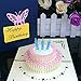 3D Pop up Greeting Cards For Mothers Day Fathers Day Graduation Birthday Wedding