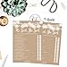 Hadley Designs Rustic Bridal Shower Games for 25 Guests – Fun and Hilarious Bridal Games for Showers, Wedding Shower, Engagement, Classy Party Activities