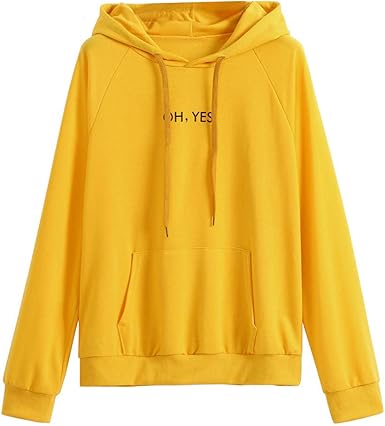 moletom amarelo oh yes