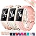ZEROFIRE Bands Compatible with Fitbit Charge 3,Replacement Breathable Accessory Sport Wrist Bands for Fitbit Charge 3 and Charge 3 SE Fitness Activity Tracker Women Men Small Large,3 Pack