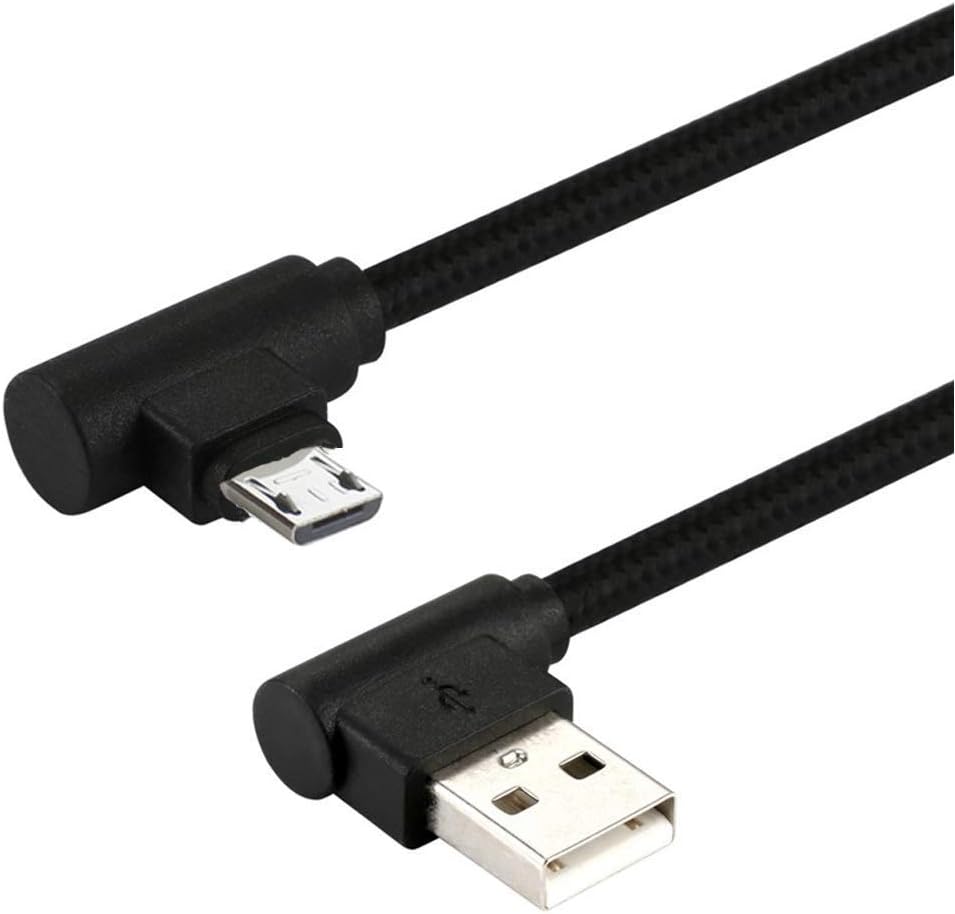 LoongGate Long Right Angle Micro USB Cable