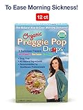 Three Lollies Organic Preggie Pop Drops for Morning Sickness Relief, 12 Count