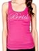 Bride Rhinestone Longer Length Tank
