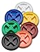 Gamma2 Gamma Seal Lid for Utility Buckets - Fits 3.5, 5, 6 & 7 gallon buckets, Blue, Made in USA