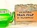 Camping Soap and Shampoo Bar for All Natural Environmentally Friendly Body and Hair Cleaning Great for Outdoor Activities and Hiking With Case