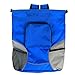 Teamoy Foldable Sackpack Drawstring Backpack with Straps, Pockets, Reflective Tapes