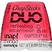Chapstick Duo Half Lip Balm, 8 Hour Moisture, 0.194 Oz (Refreshing Watermelon Flavor, 1 Refill Pack of 1Piece)