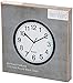 Bernhard Products Black Wall Clock Silent Non Ticking Quality Quartz Battery Operated Round Easy to Read Home/Office/Classroom/School Clock (13 in.)