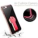 iPhone 8 Plus Case, iPhone 7 Plus Case, NOHON Kickstand Case [Vertical and Horizontal Stand] [Reinforced Drop Protection] [Air Cushion Corners] with Flexible TPU Bumper for iPhone 5.5 inches (Red)