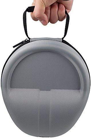 Headphones Protective Case Headset Full-Sized Hard Shell Storage Travel Bag for Audio Technica Sennheiser Monster Beats Bose QuietComfort 35 25 Sony AKG SteelSeries Siberia + More Headphones Grey