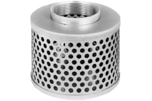 MAXX FLEX Suction Hose Round Hole Steel Strainer (2" Dia.) - RHS-SR-200-SP
