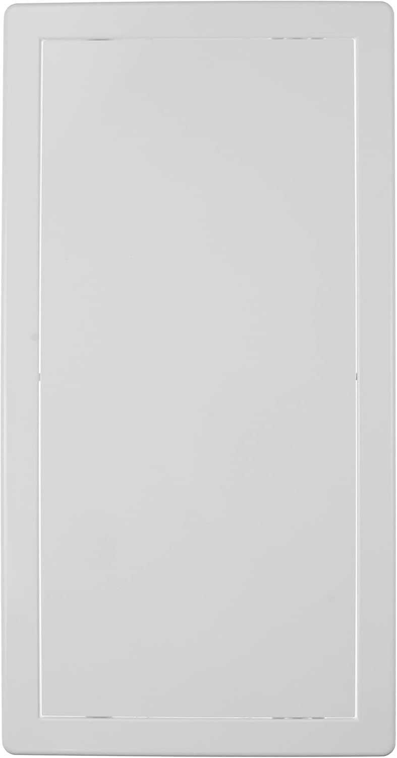 Registers, Grilles & Vents - Vent Systems 8x16 Access Panel - Easy Access Doors - ABS Plastic - Access Panel for Drywall, Wall and Ceiling Electrical and Plumbing Service Door Cover - Exterior Dimensions 8,6x16,45 inch White
