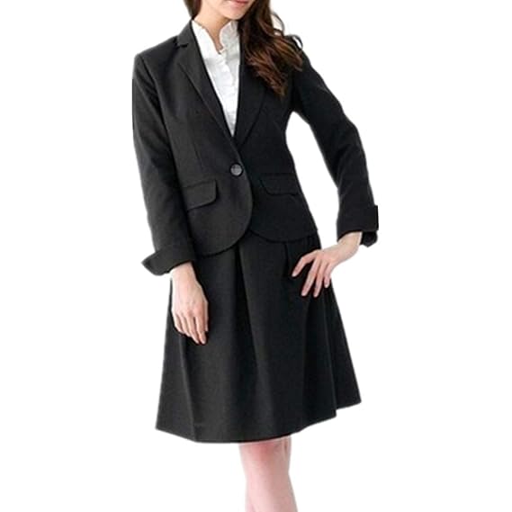 Amazon スカートスーツ フォーマルスーツ レディース 洗える