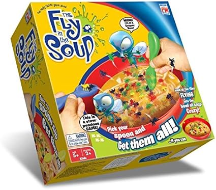 Fotorama Fly in The Soup Game, Red, 9 x 4