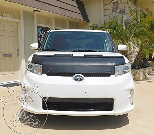 Cobra Auto Accessories Car Bonnet Hood Bra + XB Logo Fits Scion XB 08 09 2010 2011 2012 2013 2014 2015