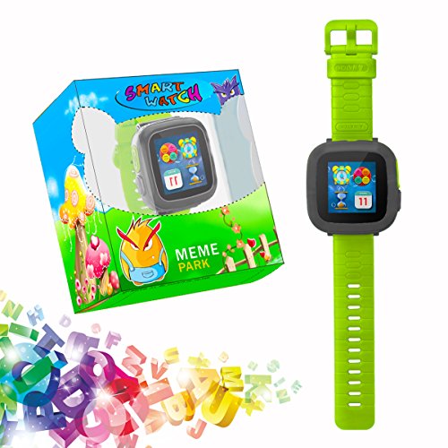 GBD Kids Game Smart Watches [AR Pro Edition] for Boys Girls Birthday Gifts with Touch Screen Pedometer Timer Camera Alarm Clock Sport Wrist Watch Indoor Outdoor Kids Electronic Learning Toy (Green)