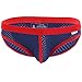 YiZYiF Men's Underwear Sports Bikinis Swimwear Super Swimming Briefs Soft Pants Navy Blue X-Large