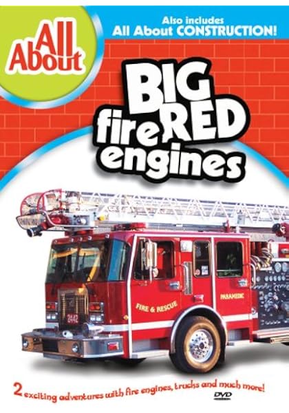 Amazon Com All About Big Red Fire Engines All About Construction All About Movies Tv