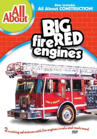 Amazon Com All About Big Red Fire Engines All About Construction