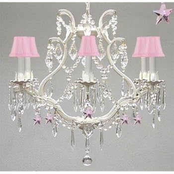 Wrought Iron Crystal Chandelier Authentic Empress Crystal Tm