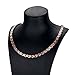 RainSo Womens Pure Copper Magnetic Necklace 3500 Gauss with Gift Box