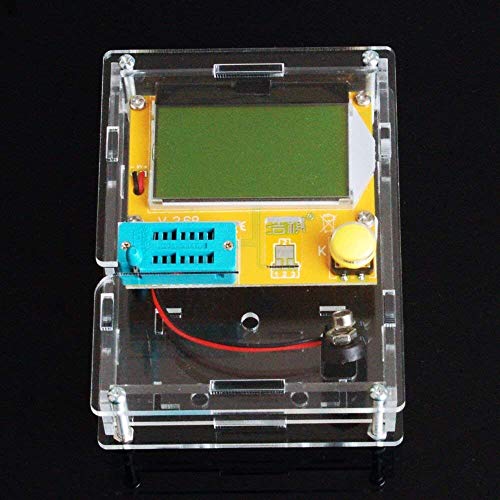 OSOYOO Mega328 Electronic Component Tester and Assorted Components Pack(LED, Resistors, Capacitors, Ceramic Capacitors,Diode,Transistors)