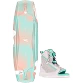 Liquid Force Women's Angel Wakeboard with Plush Bindings