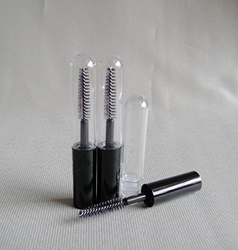 Teensery 5 pcs 4ml empty clear mascara tube eyelashes w…