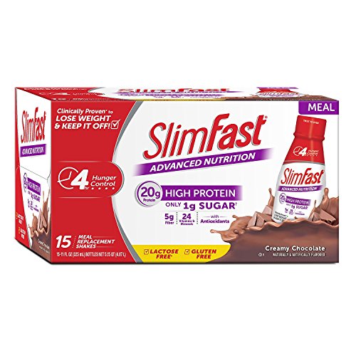 SlimFast Advanced Creamy Chocolate Ready to Drink Shakes (15 pk.)… SlimFast Advanced Creamy Chocolate Ready to Drink Shakes (15 pk.)…