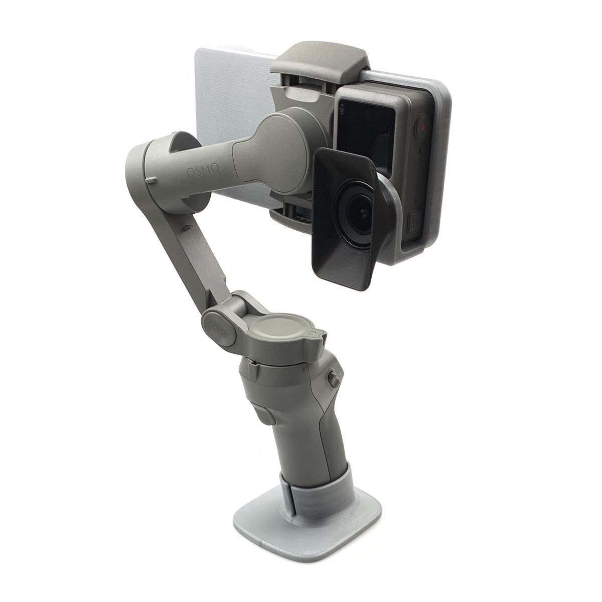 Hensych Switch Mount Plate Adapter for OSMO Action Camera,Compatible with OSMO Mobile 3 Handheld Gimbal Stabilizers