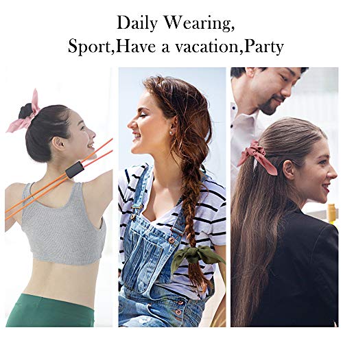3 Jaciya+Elastics+Scrunchies+Chiffon+Ponytail