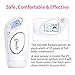 Permanent IPL Hair Removal Device for Women and Men Qmele 500,000 Flashes Home Use Hair Removal for Face, Armpits, Arm, Chest, Back, Bikini Line and Legs