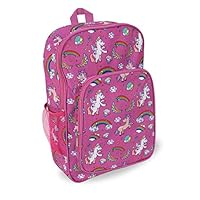 Keeli Kids Pink Unicorn Backpack for Preschool Kindergarten Elementary School Girls in Pink Unicorn