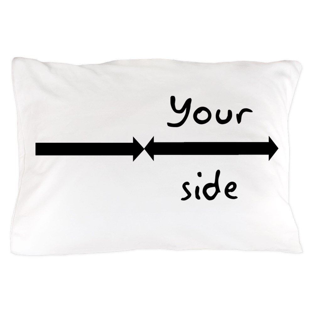Amazon Com Cafepress My Side Your Side Pillow Cases Pillow Case