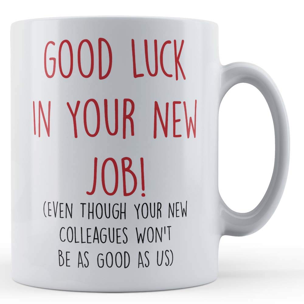 Father Fox - Work Colleague Leaving Gift, Co-Worker, Good Luck in New Job - Funny Gift Mug, Ceramic, 11fl.oz.