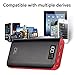 Power bank Portable Charger 24000mah Huge Capacity Dual Flashlights With LCD Indicator Battery Pack Compatible with Cell Phone,Android,Tablet & More