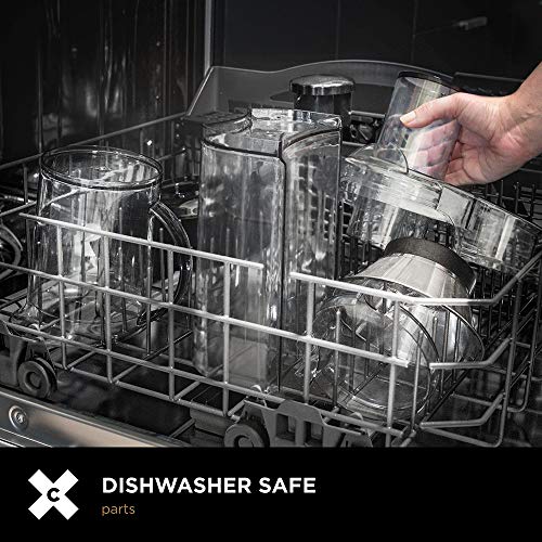 Crux Easy to Clean 5Speed Digital Juicer with 5 Custom Settings