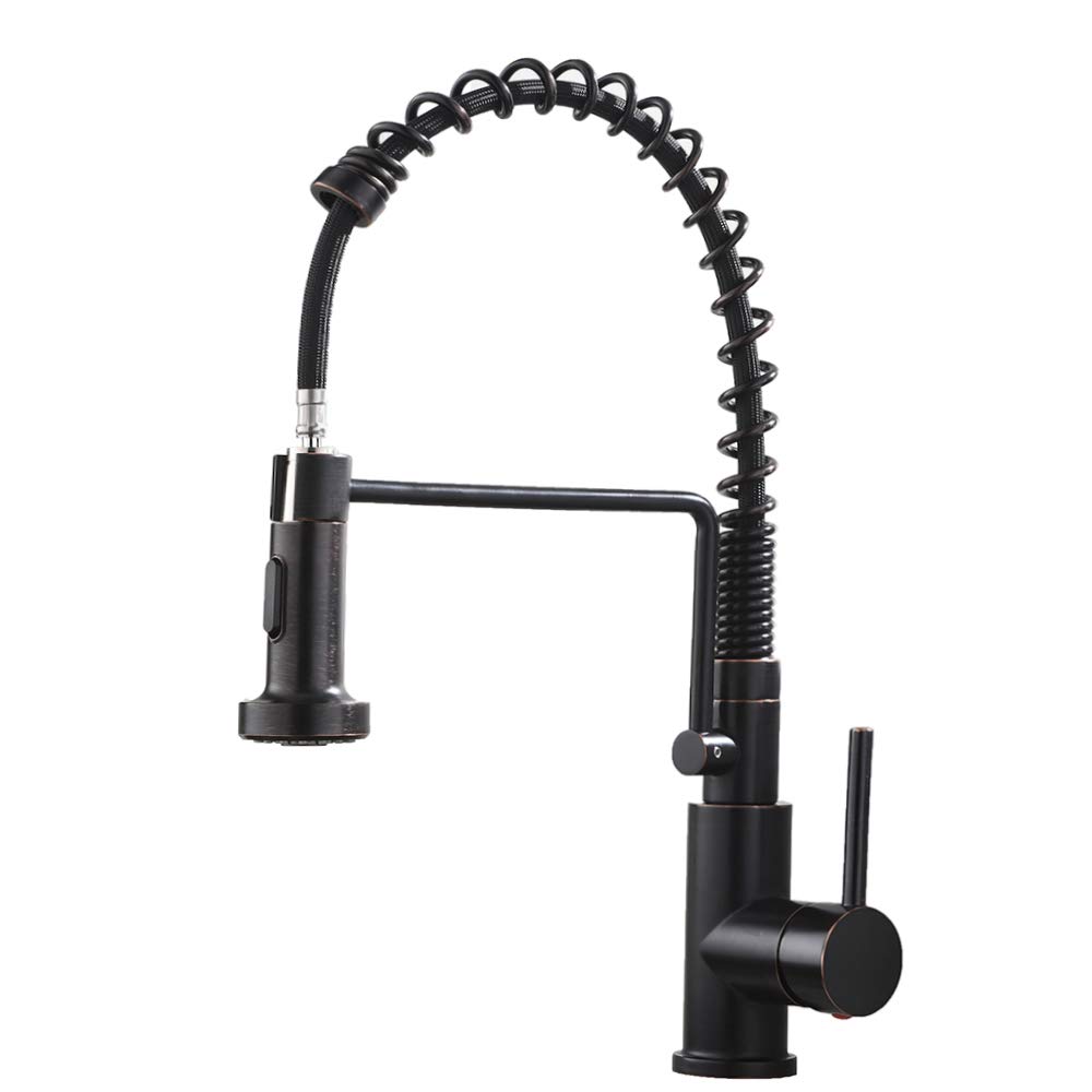 Best Commercial Pull Down Kitchen Faucet Bronze