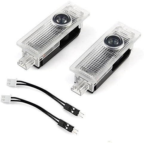 OUTOWIN CY-YBD-B Wireless LED Projector Welcome Light Door Light (2 Pack)